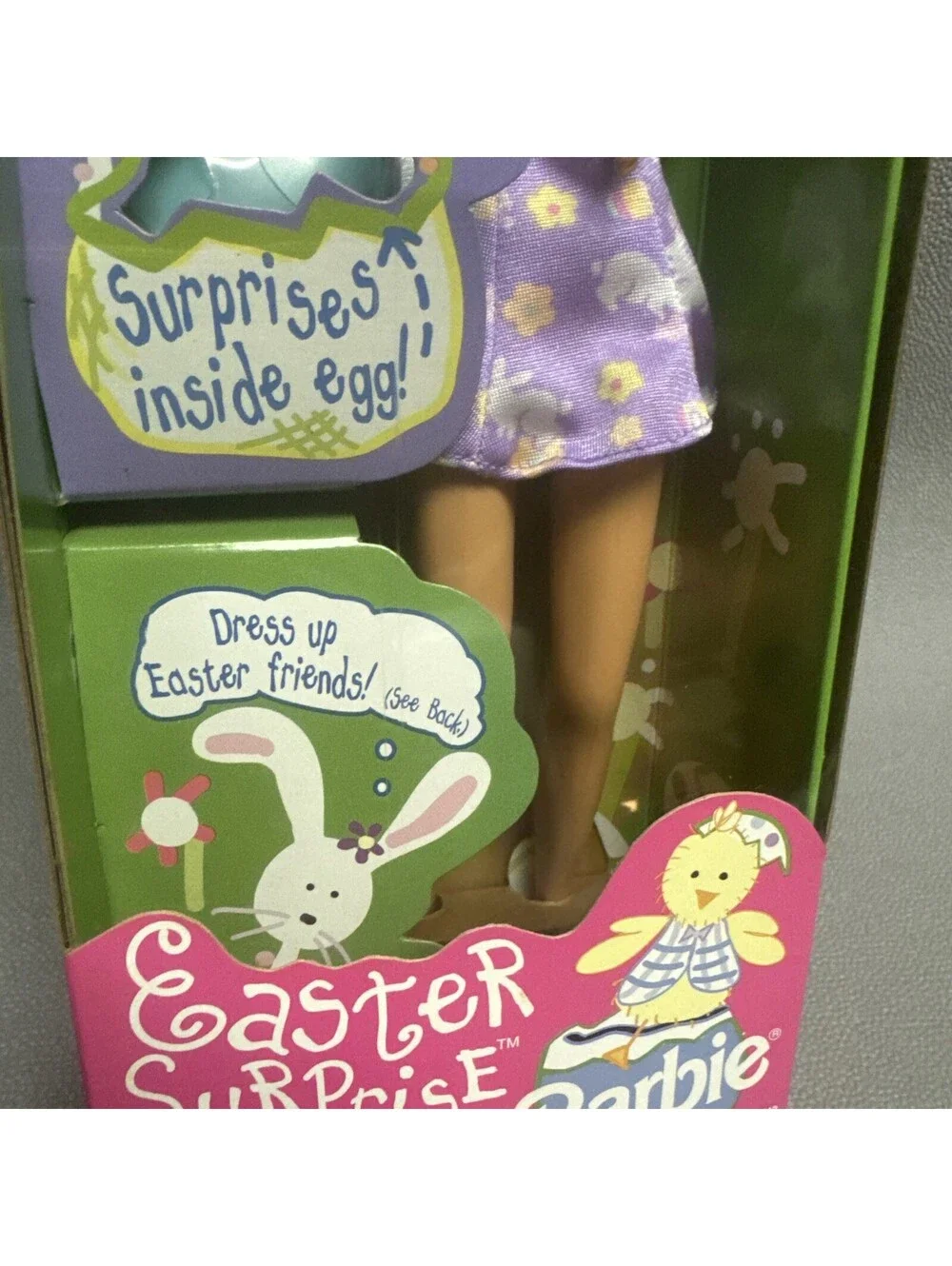 Easter Surprise Barbie Doll New 1998 with Surprise Egg inside Mattel #20542